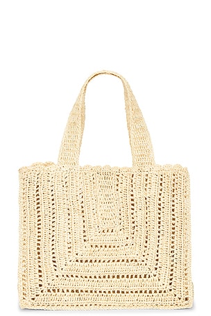BTB Los Angeles Beth Tote Bag in Tan