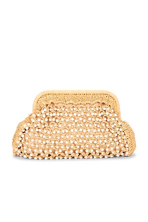 BTB Los Angeles Brandie Clutch in Neutral