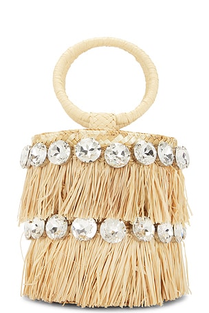 BTB Los Angeles Liv Bucket Bag in Beige