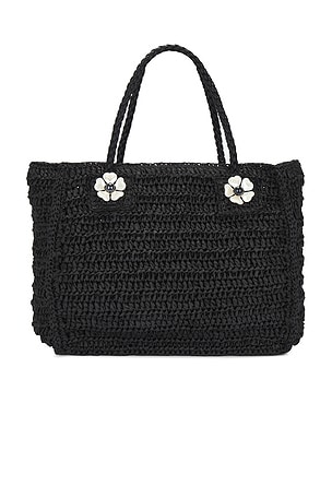 BTB Los Angeles Daphne Large Tote in Black