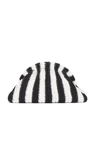 BTB Los Angeles Stella Clutch in Black,White