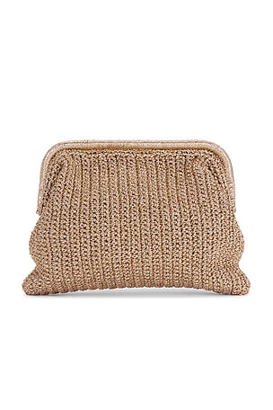 BTB Los Angeles Zinc Clutch in Brown