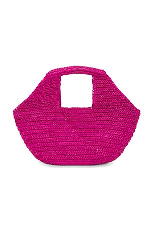 BTB Los Angeles Rochelle Mini Tote in Fuchsia