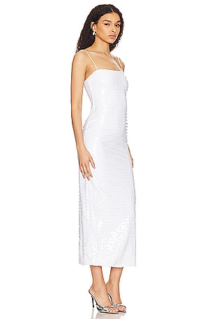 Bubish Hannah Sequin Dress in White