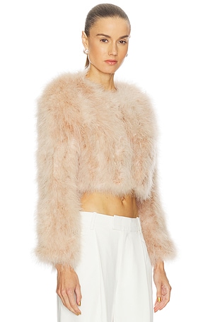 Bubish Manhattan Crop Jacket in Cream