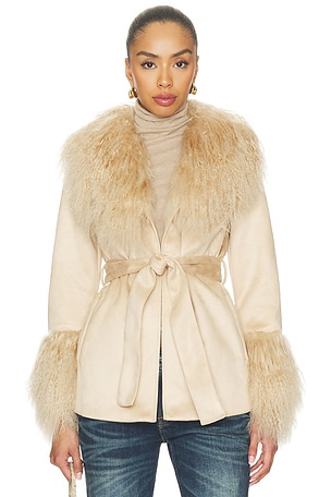 Gigi Shearling Jacket Bubish