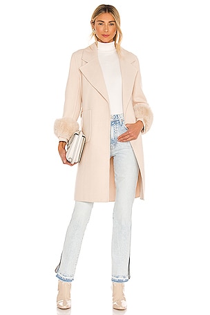 Sophia Faux Fur Coat Bubish