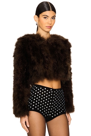 Bubish Manhattan Jacket in Chocolate. Size S. Also