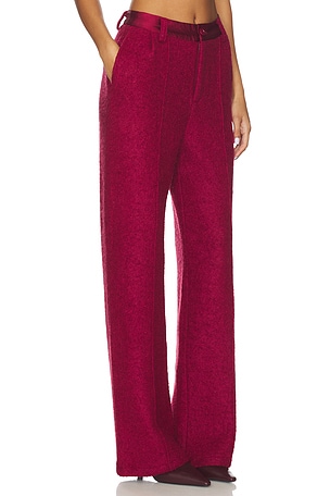 Bubish Gracie Boucle Pant in Burgundy