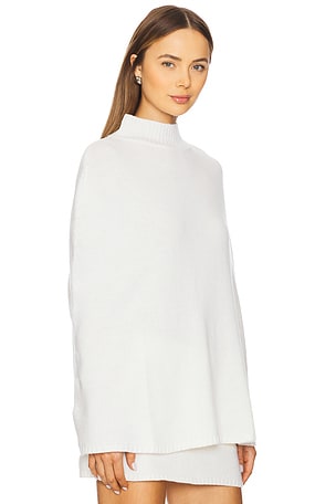 BUCI Ambrosia Knit Poncho in Cream