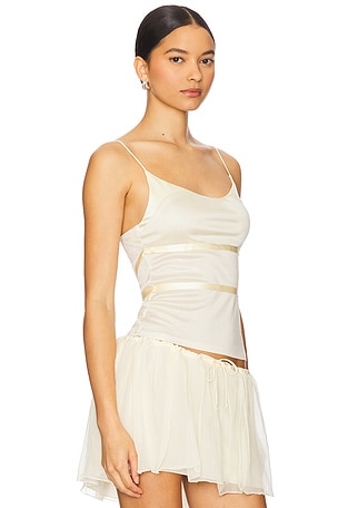 BUCI TOP SANS MANCHES THISTLE en Crème