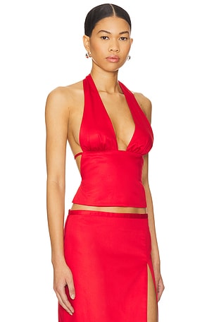 BUCI April Top in Red