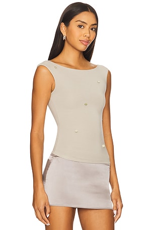 BUCI Linda Top in Grey. Size XS. Also