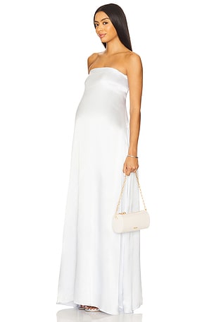 Brushed Satin Gown BUMPSUIT