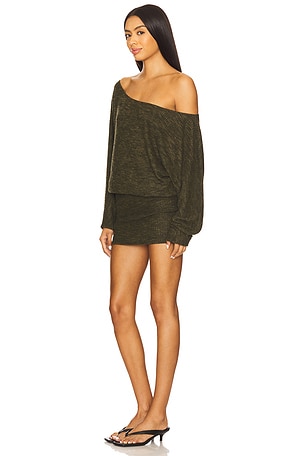 Bella Venice The Izzy Mini Dress in Olive