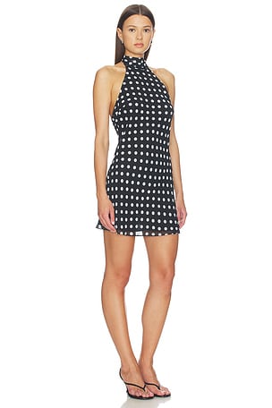 Bella Venice The Piper Dress in Black,White