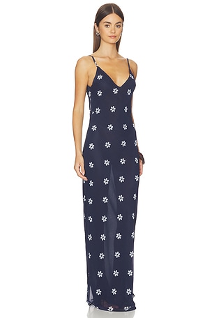 Bella Venice The Jordan Long Dress in Navy
