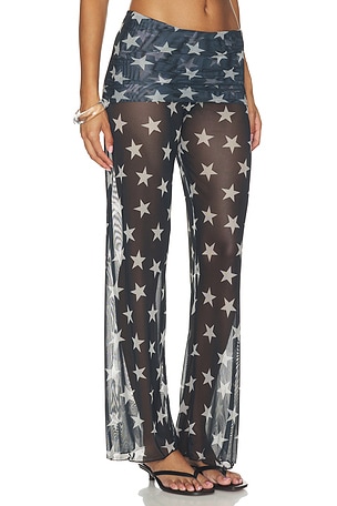 Bella Venice PANTALON ADDISON en Noir & Blanc