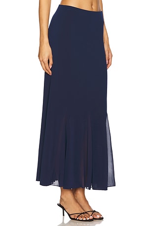 Bella Venice The Vienna Slip Skirt in Navy