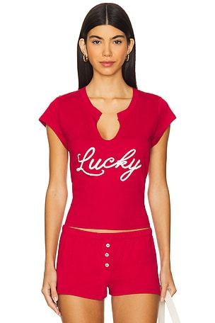 CAMISETA GRÁFICA DE MANGA CORTA LUCKY Bella Venice