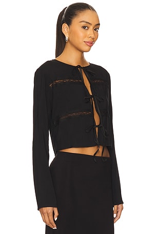 Bella Venice The Camille Top in Black