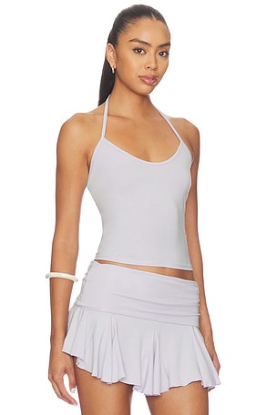 Bella venice the mollie halter top en color bebe azul