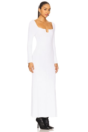 Bevza Kate Long Dress in White