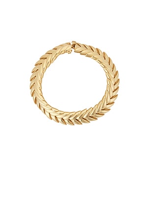 Bevza brazalete en color oro metálico