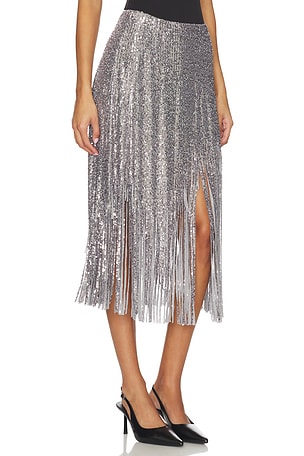 Bevza Sunbeams Skirt in Grey