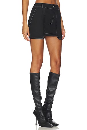 BY.DYLN Cooper Skirt in Black. Size XS. Also