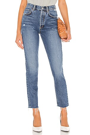 Boyish Black cheapest Billy High Rise Straight Leg Jeans