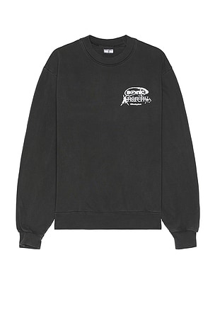 Babylon Sonic Anarchy Crewneck Sweatshirt in Black