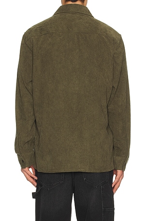 Babylon Corduroy Shirt in Olive