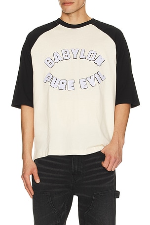 Pure Evil Raglan T-Shirt Babylon