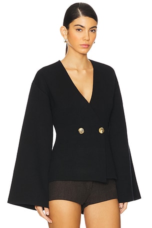 By Malene Birger Tinley Cardigan in Black
