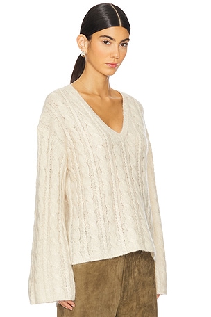 By Malene Birger Cimone Sweater in Tan