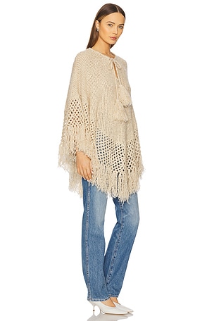 By Malene Birger Gintana Poncho in Cream