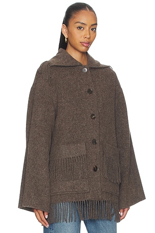 By Malene Birger Boloune Coat in Brown