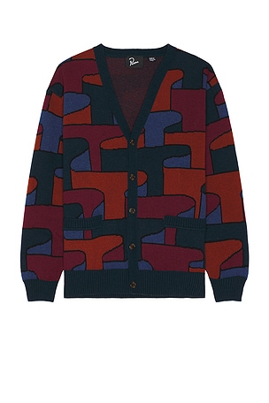 Canyons All Over Knitted Cardigan By Parra