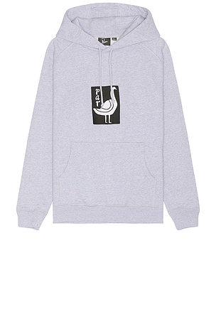 By Parra Riddle Hooded Sweatshirt in Grey