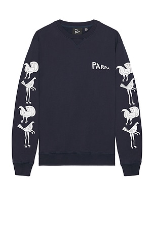 Fancy Pigeon Crew Neck Sweatshirt By Parra