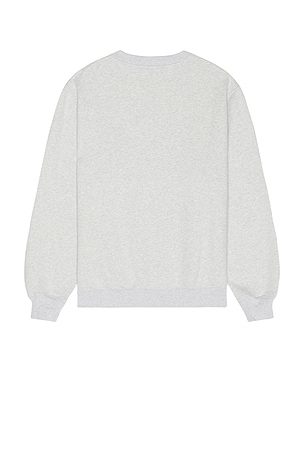 By Parra Sail Bike Crewneck Sweatshirt in Light Grey