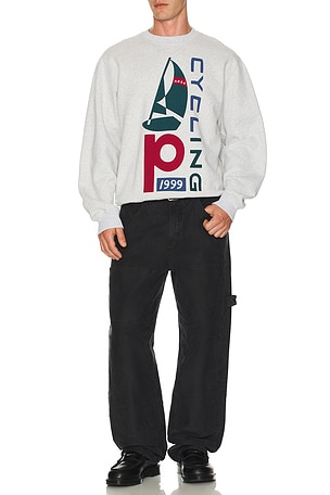 Sail Bike Crewneck Sweatshirt By Parra