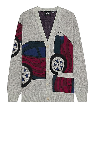 No Parking Knitted Cardigan By Parra