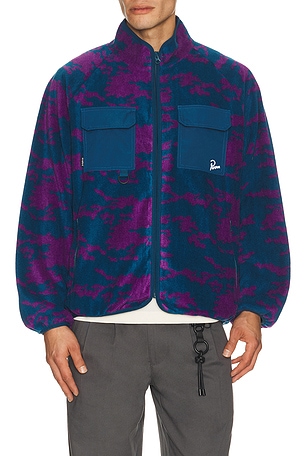 Purple Darwin Camo Fleece By Parra