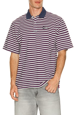 Flag Striper Polo Shirt By Parra