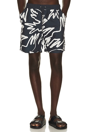 Birds Fly Free Swim Shorts By Parra