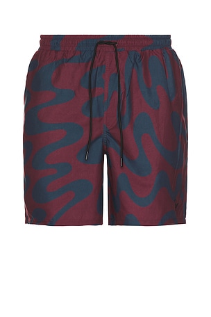 Splashed Swim Shorts By Parra