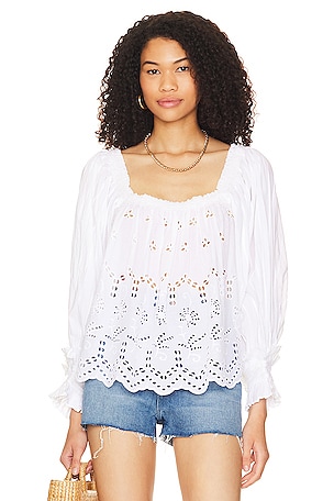 Broderie Anglaise Top byTiMo