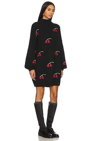 Callahan Bellamy Mini Dress in Black